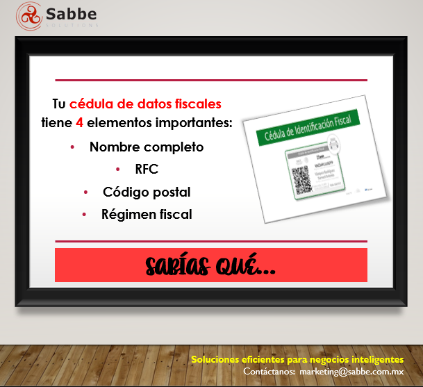 SABBE_SOLUTIONS's tweet image. ¡Es lunes de dato interesante!

¿Sabías esto?

Con este documento oficial que expide la Secretaría de Hacienda y Crédito Público (SHCP) se te identifica como persona física o moral

¡Contáctanos!

#sabbe #sabbesolutions #sabbeemprendimiento #emprendedores #emprendimiento #negocio