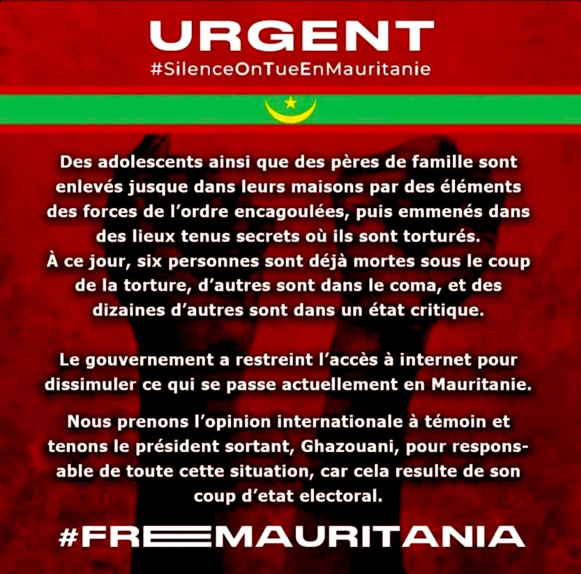 ActuFootAfrique's tweet photo. #FreeMauritanie 🇲🇷 https://t.co/WwTFHdHdCE