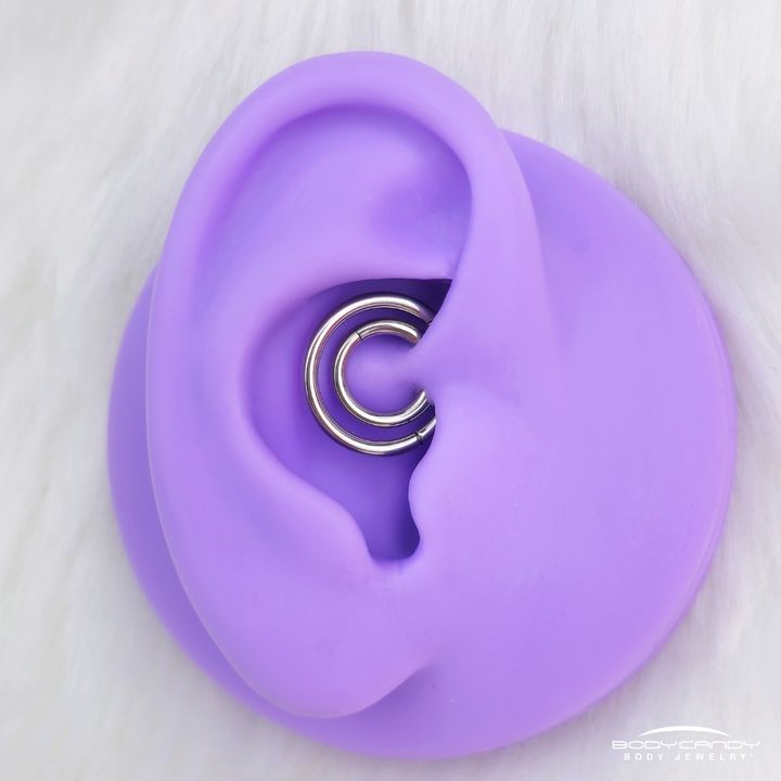 bodycandy's tweet photo. Double daith ✨ https://t.co/G6Y3NUT8Rd
#bodycandy #bodyjewelry #bodymods #piercings #daith #earpiercing #piercing https://t.co/RmVZdMnHoD