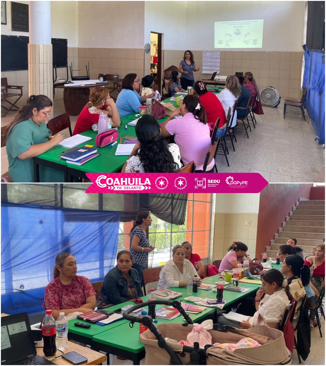 El Programa Atención Socioemocional al Docente #primaria Enrique García Aguirre #GralCepeda 
Tema: Del Miedo a la Empatía. 
<a href="/manolojim/">Manolo Jiménez Salinas</a> <a href="/GobDeCoahuila/">Gobierno de Coahuila</a> <a href="/SEducacionCoah/">Educación Coahuila</a> <a href="/EmanuelGarzaF/">E Garza Fishburn</a> <a href="/jsalcidop/">jorge Alberto Salcido Portillo</a> <a href="/josesadeleon/">maria jose</a> <a href="/LucyGtz18/">Lucy Gtz</a>