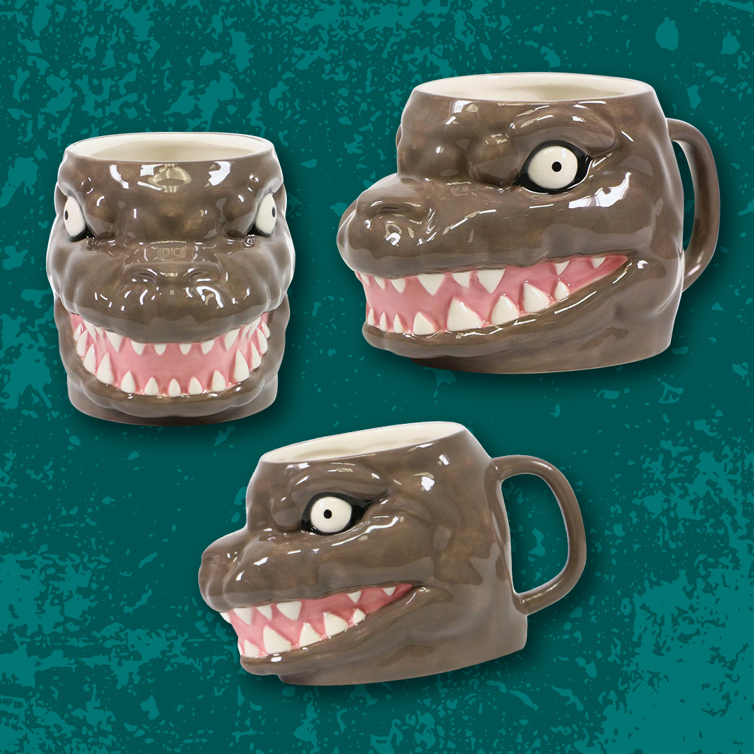 GodzillaS_US's tweet photo. ☕️ Kickstart your morning with the iconic Shin Godzilla Ceramic Mold mug and your favorite beverage! https://t.co/wIOwbCkHSh https://t.co/kL9AjquvVU