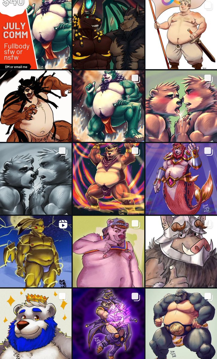 Bear Kyng / Open comm 🏳️‍🌈 tweet media