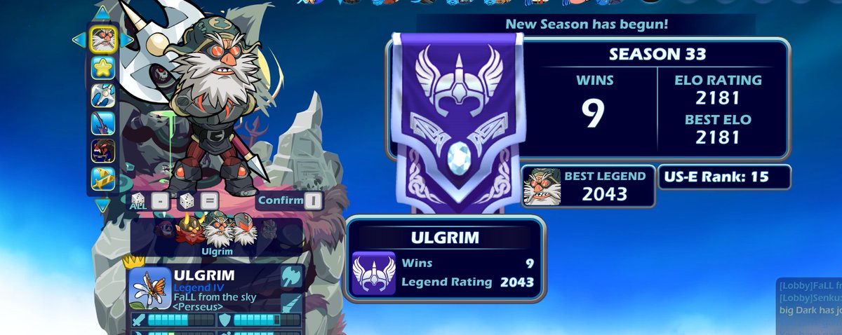 did my placement matches , lost once to access cuz i sd'd