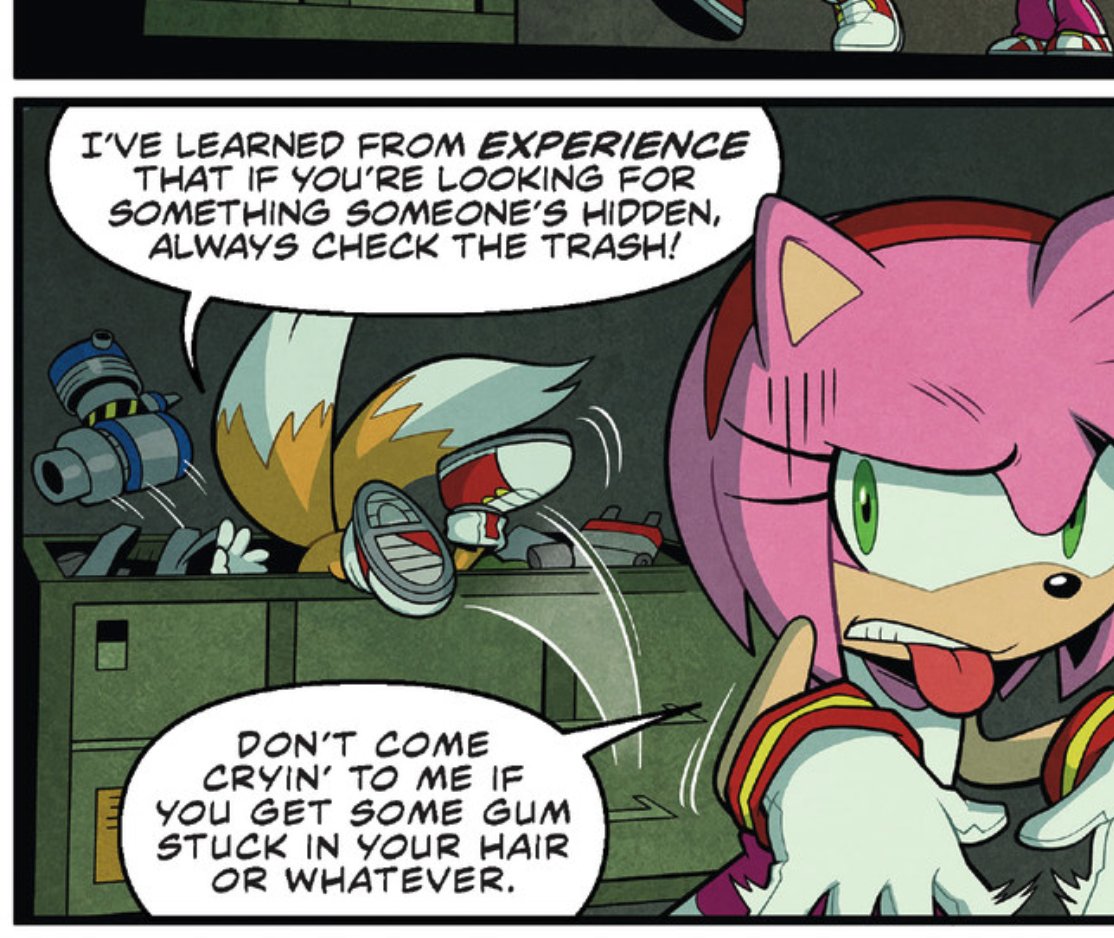 sonic_cosplayer's tweet photo. I do enjoy a bit of continuity humor

SonicIDW #Issue70 https://t.co/MILl8pDxKw
