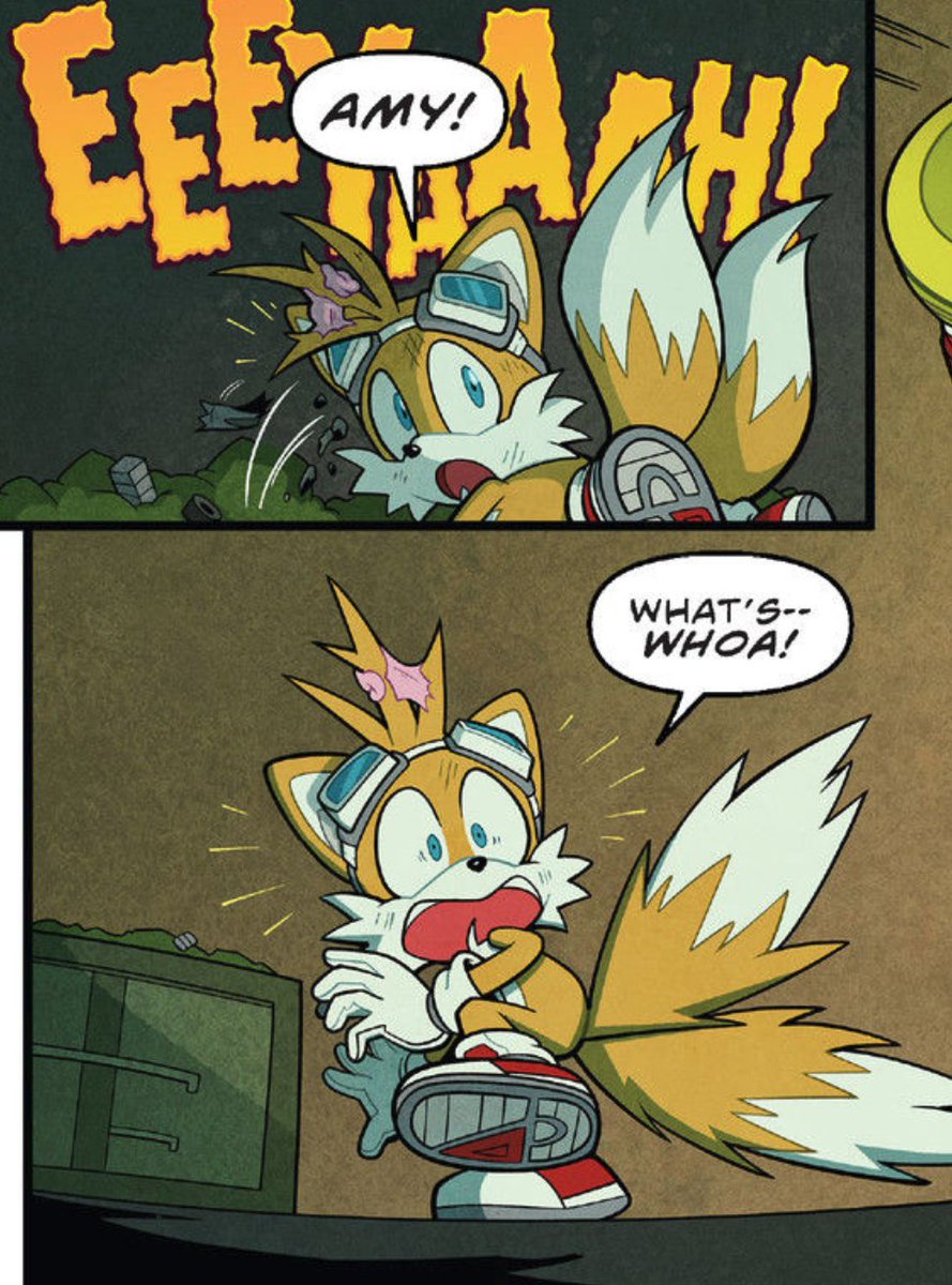sonic_cosplayer's tweet photo. I do enjoy a bit of continuity humor

SonicIDW #Issue70 https://t.co/MILl8pDxKw