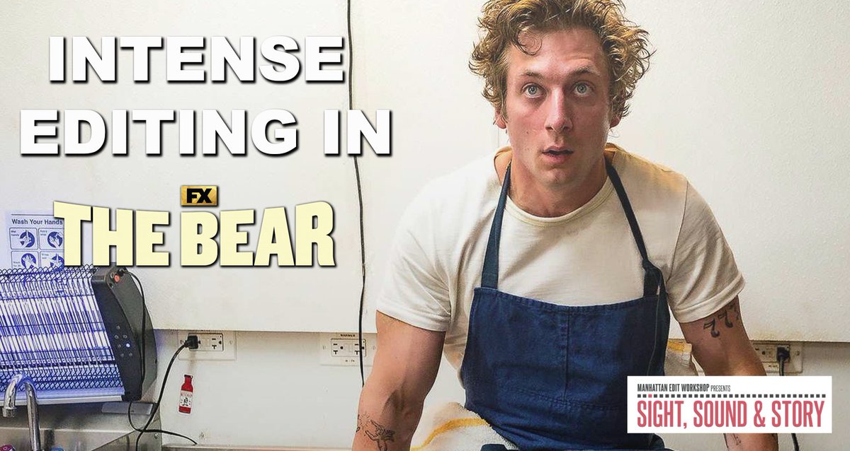 Go Behind the Edit with the Editors of "The Bear"!
Watch it here: 
youtu.be/aUbvBGT3Eog

#ManhattanEditWorkshop #thebear #filmediting #filmeditor #editingthebear #mewshop #sightsoundandstory