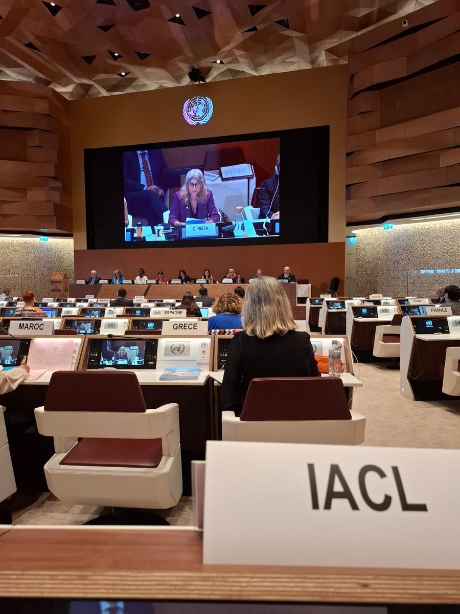 Board Member Prof. Christine Riefa, University of Reading, Coordinator of UNCTAD informal working group on consumer protection in e-commerce presents the group's draft technical notes on Artificial Intelligence and on use of research to protect children as vulnerable consumers.
