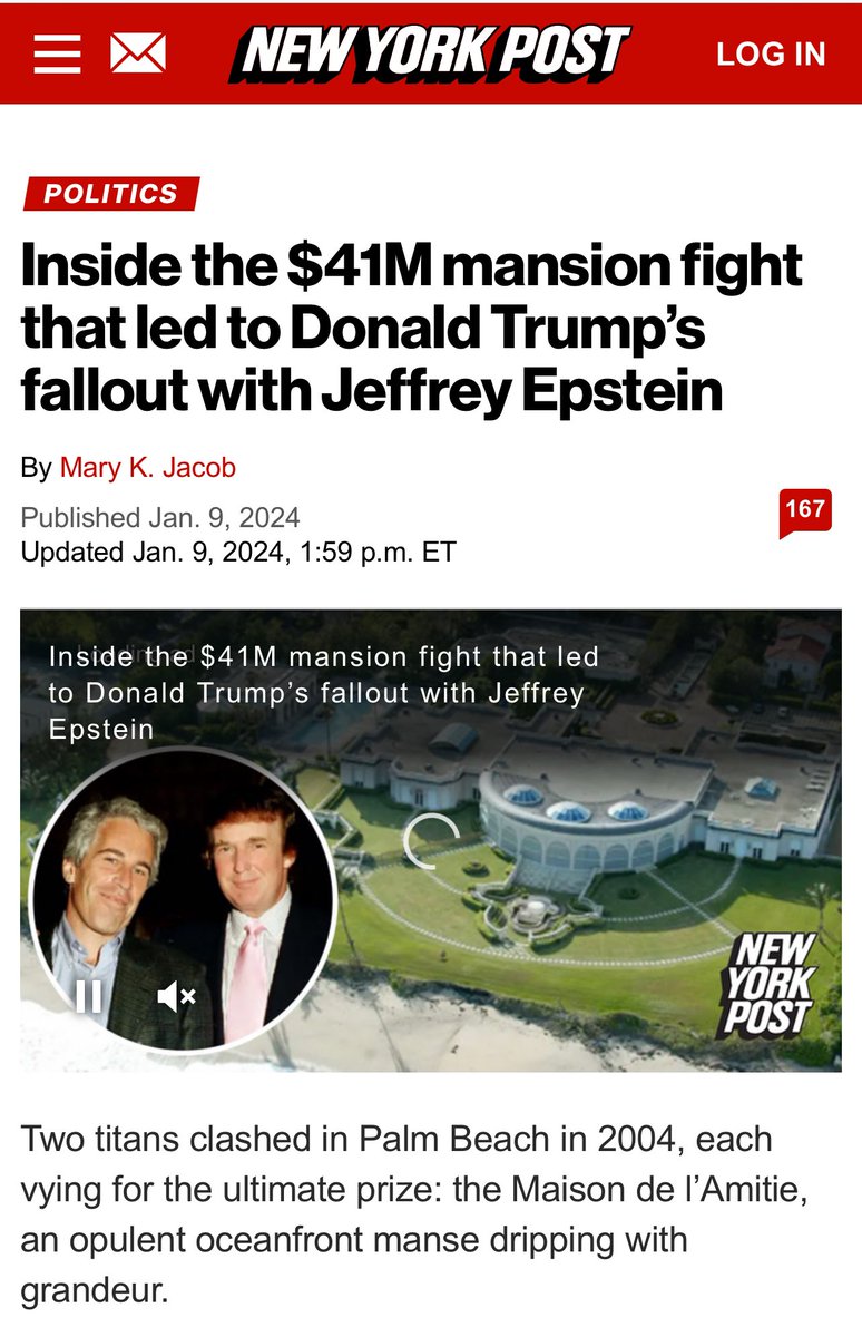 clairdestella's tweet photo. Can we please squash the narrative surrounding Trump being on Epstein’s message book? November 2004 Trump and Epstein were in a bidding war over a Palm Beach property. End of story. https://t.co/q4lWZlshir