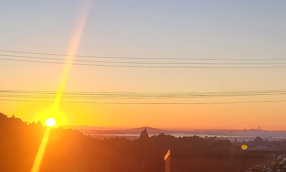 Good morning Auckland!!