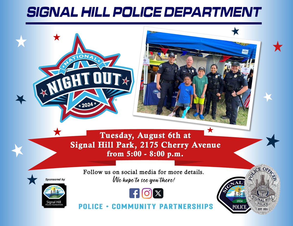 #NationalNightOut2024 #PoliceCommunityPartnerships