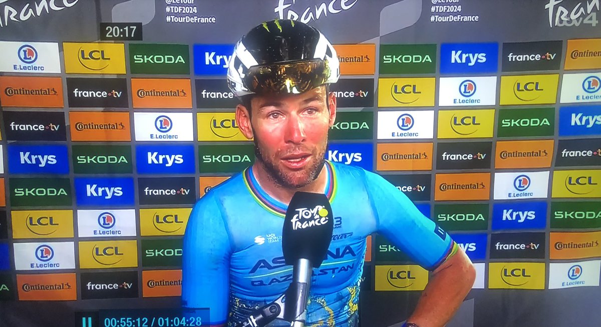 What.A.Legend Sir <a href="/MarkCavendish/">Mark Cavendish</a>  

Remarkable stage win number 35 today at  <a href="/LeTour/">Tour de France™</a> 

Flying the Manx flag at #LaBasseCour this evening.

#AlwaysConfusesTheLocals