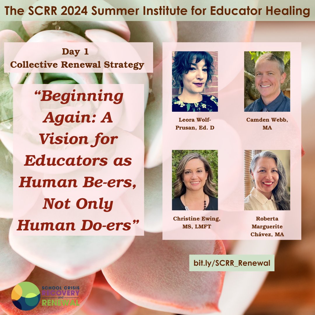 School Crisis Recovery & Renewal tweet media