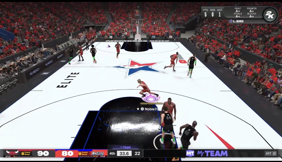 Noble7ones's tweet photo. @YT_PainOnP5 @NBA2KMyTEAM I made more shots before and after that bro. Imagine not posting the full story…. https://t.co/J9kkmzKTpl