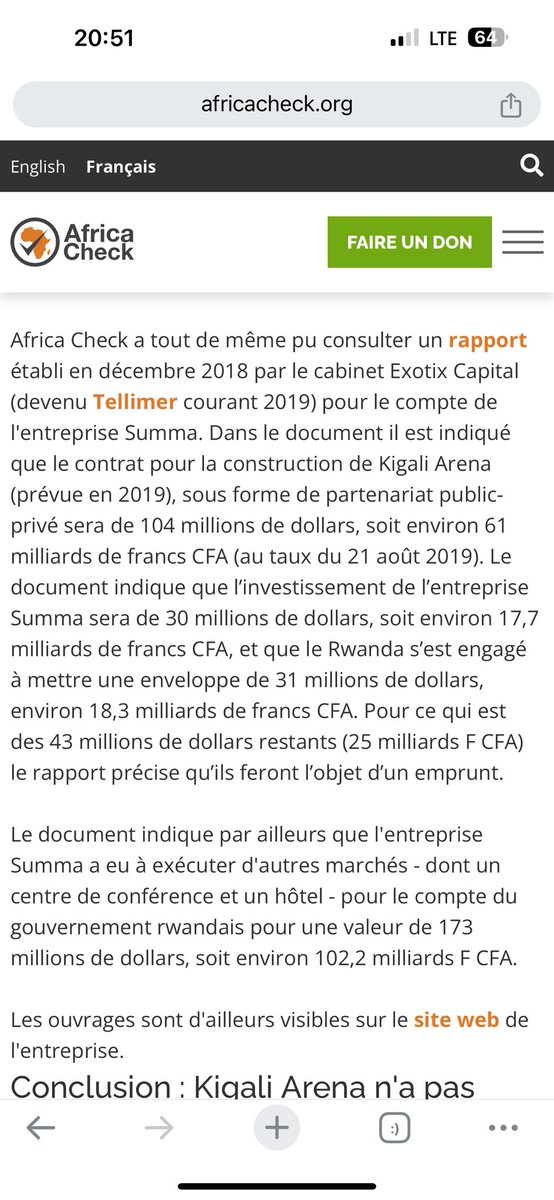 Arrêtez de vouloir tromper l’opinion . Lisez ici pour le Rwanda et dites où vous avez tiré vos chiffres .  Ceux qui ont accepté ce que vous écrivez sont des paresseux .