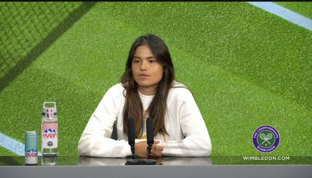 Emma Raducanu says it took her 10 seconds to accept Andy Murray’s offer to play mixed doubles, ‘When I’m 70 years old, I know I’m gonna have that memory of playing Wimbledon with Andy Murray… Wimbledon is Andy Murray &amp; Andy Murray is Wimbledon’

“How long did it take for you to