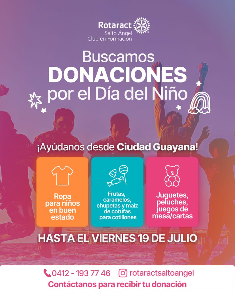 sjs0_'s tweet photo. Estamos recibiendo donaciones desde YA para nuestra actividad del 21 de julio día del niño en el sector BRISAS DEL SUR en san Félix, si deseas colaborar no dudes en escribirme, también puedes darle RT para que llegue a más personas ❤️🫂 https://t.co/DE85DyF5zY