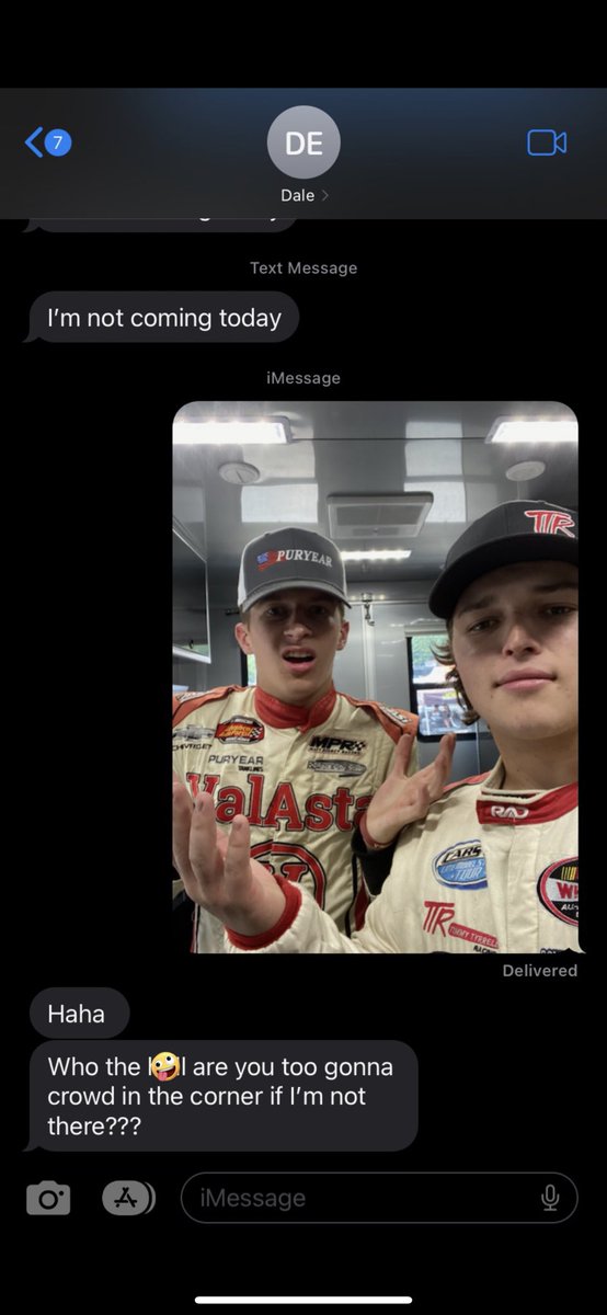 CARS Tour (@carstour) on Twitter photo I guess these too will have to bug <a href="/WilliamByron/">William Byron</a> today instead πͺ
<a href="/DaleJr/">Dale Earnhardt Jr.</a> | <a href="/MiniTyrrell/">Mini Tyrrell</a> | <a href="/KadeBrownRacing/">kade brown</a> I guess these too will have to bug <a href="/WilliamByron/">William Byron</a> today instead πͺ
<a href="/DaleJr/">Dale Earnhardt Jr.</a> | <a href="/MiniTyrrell/">Mini Tyrrell</a> | <a href="/KadeBrownRacing/">kade brown</a>