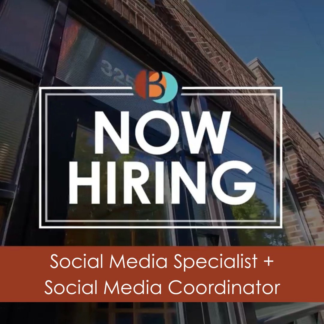 Brandience's tweet photo. 🚨 HIRING ALERT 🚨

Our outgoing social media team is growing! Get creative with us and take the next step in your career!

Apply for Social Media Specialist: https://t.co/JFvUZvVJYy

Apply for Social Media Coordinator: https://t.co/OPQHv0QPRJ https://t.co/akPJKte43j