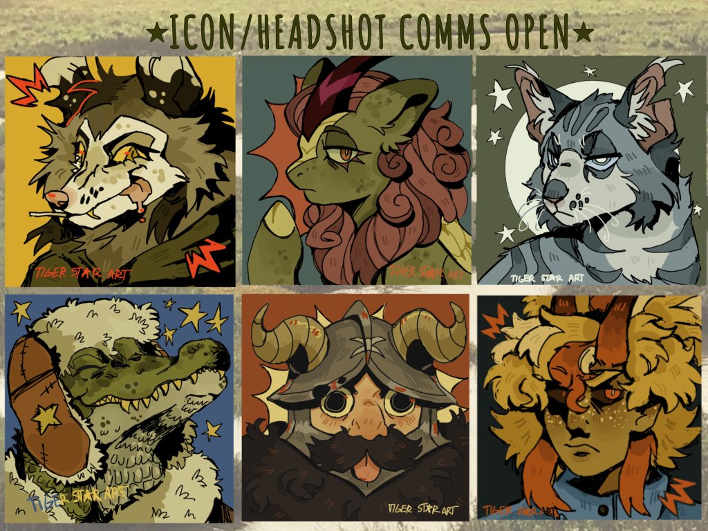 ☆HIII I'm opening headshot/icon commisions yuppie! :DD 
Check them out, link in bio :3!☆