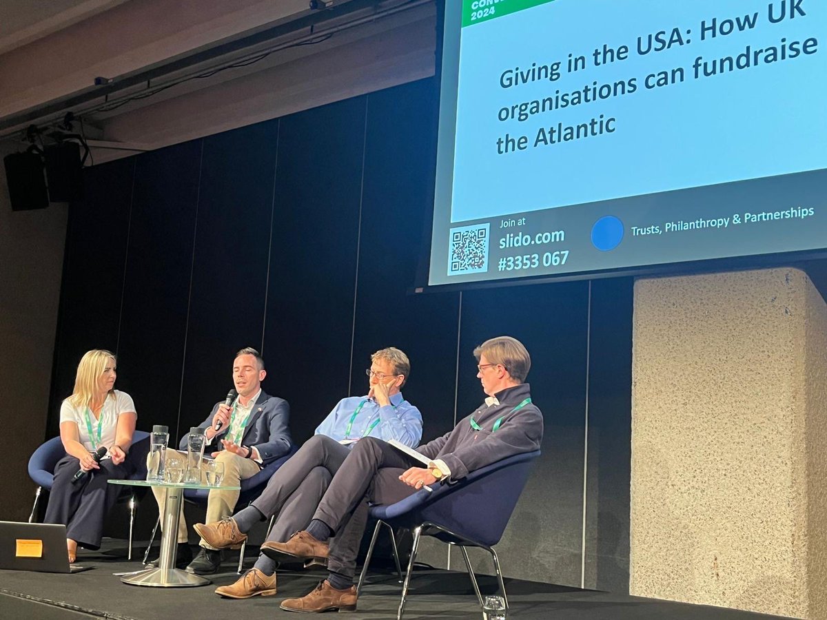 Great to be part of <a href="/CIOFtweets/">Chartered Institute of Fundraising</a> 2024 Convention today, with brilliant colleagues from <a href="/CAFAmerica/">CAF America</a> &amp; <a href="/WWF/">WWF</a>