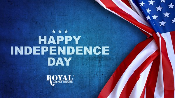 Happy 4th of July from everyone at Royal Basket Trucks! 🌟Our office will be closed on Thursday, July 4th, and Friday, July 5th. We’ll be back and ready to assist you on Monday, July 8th.

#IndependenceDay2024 #RoyalBasketTrucks #USA
