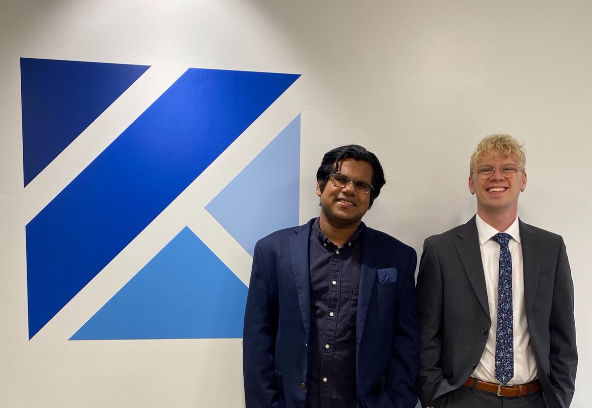 Klehr_Harrison's tweet image. Our 2024 Diversity Fellowship Program is underway! Jonathan Dodo &amp;amp; Ryan Steele joined us in June to begin their fellowship, which includes 8 weeks of in-person work experience and continued mentorship during the year. Jonathan is a 2L at @RutgersLaw. Ryan is a 1L at @TempleLaw .