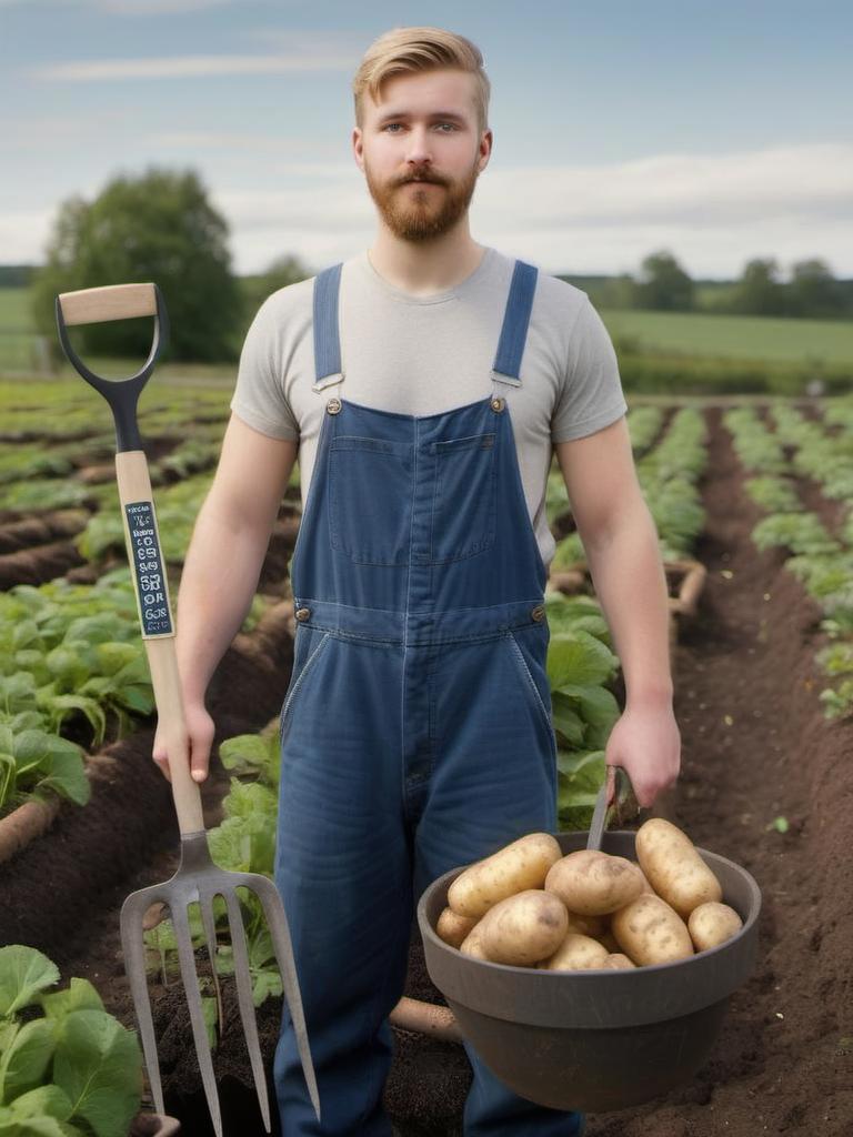 KalkinTrivedi's tweet photo. 11/ Harvest your potatoes after the plants' foliage has died back. Carefully dig around the plants to avoid damaging the tubers. Let them dry out in a cool, dark place for a few days before storage. #HarvestingTips

Use harvesting aka potato fork. https://t.co/p2zVjNfyVi