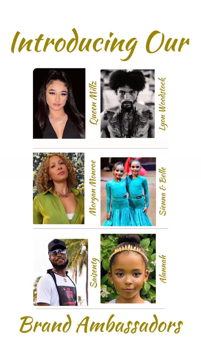 Our brand ambassadors 💫

“Aspire to Inspire” 

#jewellery #music #Artists #ArtistsOfTwitter #singersongwriter #boxer #sports #uk #usa #spiritual #PositiveEnergy #healing #Affirmation #manifest