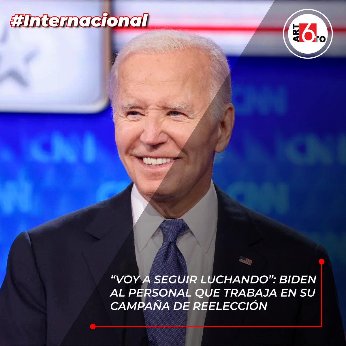Art6to's tweet image. 🔴 “Voy a seguir #luchando”: #Biden al personal que trabaja en su #campaña de #reelección
#Art6to

👉articulosexto.com/art6/voy-a-seg…