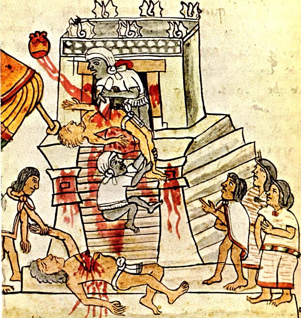 Cuauhtemoc_1521's tweet photo. #Sabíasque en Tenochtitlan los grandes guerreros mexicas guardaban en sus casas los fémures de los guerreros que capturaban en batalla y que eran sacfificados? Los decoraban con flores, con papel amate, listones y más! A estos tétricos souvenirs se les conoció como maultéutl. Comparto una ilustración del Códice Florentino donde de observa el trofeo y tres tenochcas fumando entorno a él. Era un gran honor tener estos objetos pues demostraba la valía y el coraje del guerrero en combate.