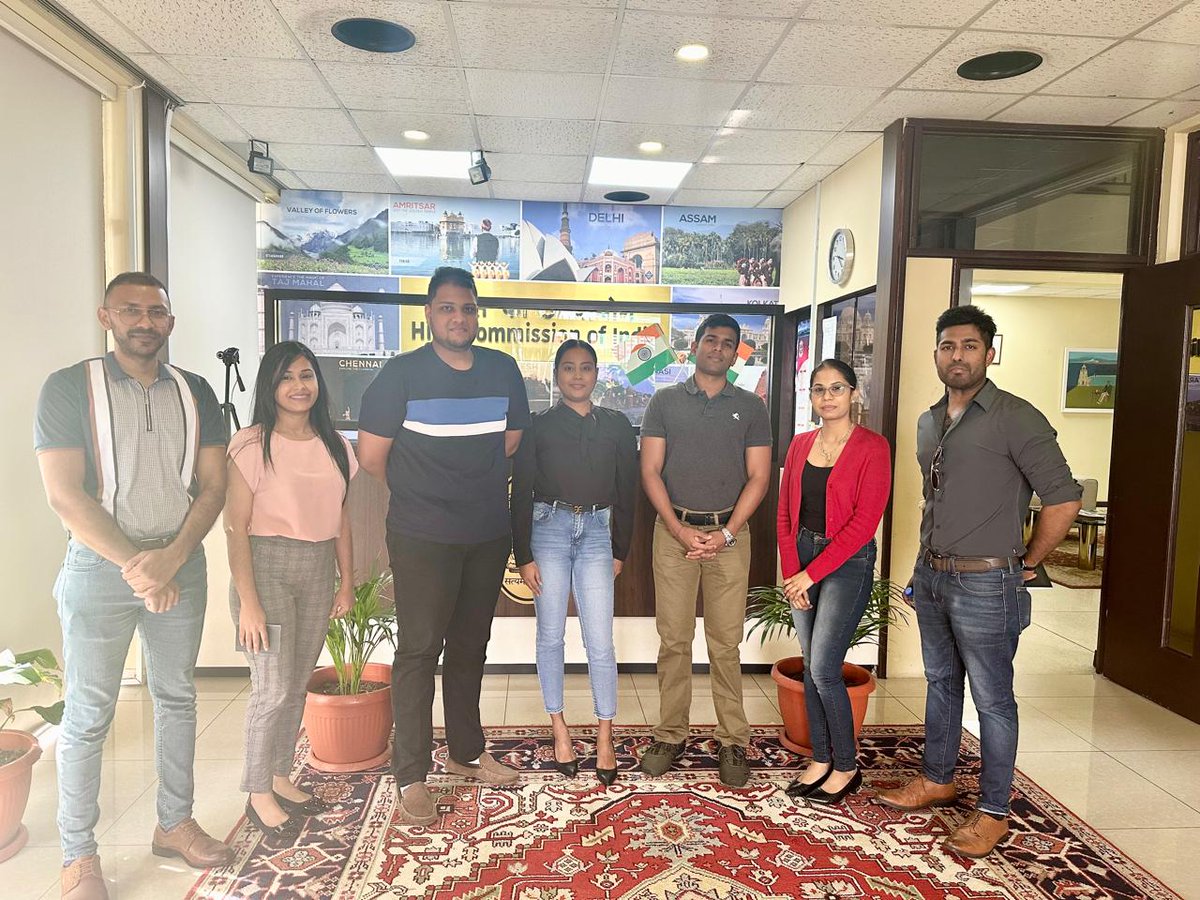 IndiainTandT's tweet image. After a break, a group of seven young Indo-Trinis gearing up for their voyage to India under 75th Edition of Know India Programme (KIP).
@IndianDiplomacy @MEAIndia @diaspora_india @iccr_hq @PSRajpurohit13 #KIP #KnowIndiaProgramme #IndiaTrinidad