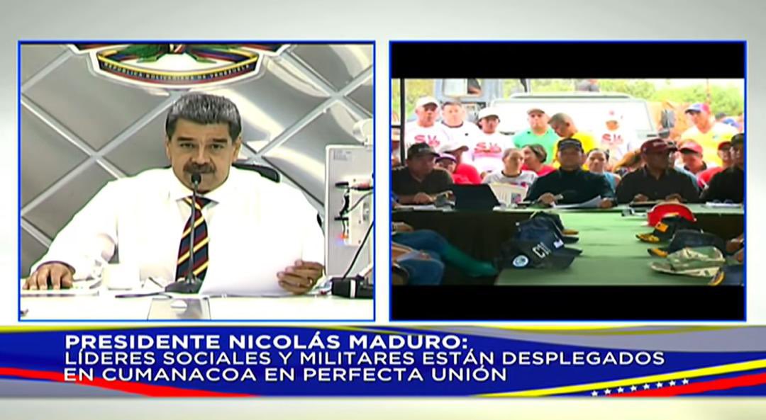 #AHORA 🔴 || Desde Cumanacoa, edo. Sucre, el Vpdte. Sectorial AJ. <a href="/CeballosIchaso1/">@FuerzaDinamica Remigio Ceballos Ichaso</a> informa sobre las acciones de atención directa al pueblo de esta entidad afectada por el desbordamiento del río Manzanares.