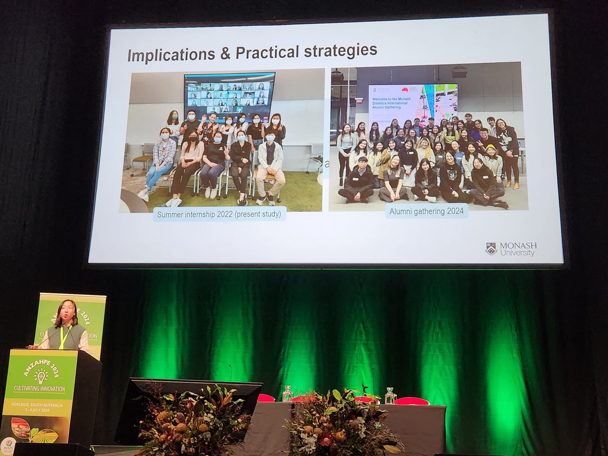 Pik Chow (@chow_yp) on Twitter photo 1st conference presentation on intl’ dietetic grads’ career trajectories, & gradual capitals that enabled successful transitions. So glad as it’s such a special piece to me since day 1 collecting data as a student.
<a href="/tammie_choi/">Tammie ST Choi</a>
<a href="/MerranBlair/">Merran Blair</a>
<a href="/MonashNutrition/">Monash Nutrition</a>
#ANZAHPE2024 1st conference presentation on intl’ dietetic grads’ career trajectories, & gradual capitals that enabled successful transitions. So glad as it’s such a special piece to me since day 1 collecting data as a student.
<a href="/tammie_choi/">Tammie ST Choi</a>
<a href="/MerranBlair/">Merran Blair</a>
<a href="/MonashNutrition/">Monash Nutrition</a>
#ANZAHPE2024