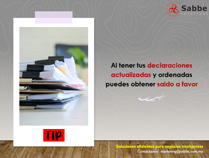 SABBE_SOLUTIONS's tweet image. El equipo de SABBE solutions puede ayudarte en la presentación de tus declaraciones, lo cual puede ayudar a que obtengas tu saldo a favor de una manera más eficiente.

¡Contáctanos!

#sabbe #sabbesolutions #sabbeemprendimiento #emprendedores #emprendimiento #negocios