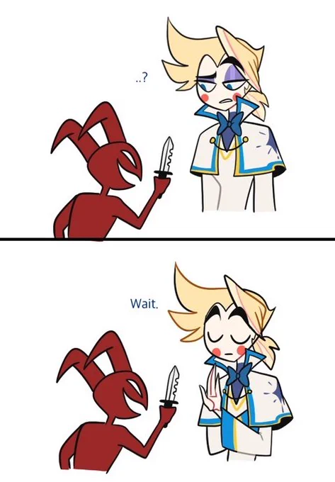 exorcism
#HazbinHotelMichael #remiOC 
