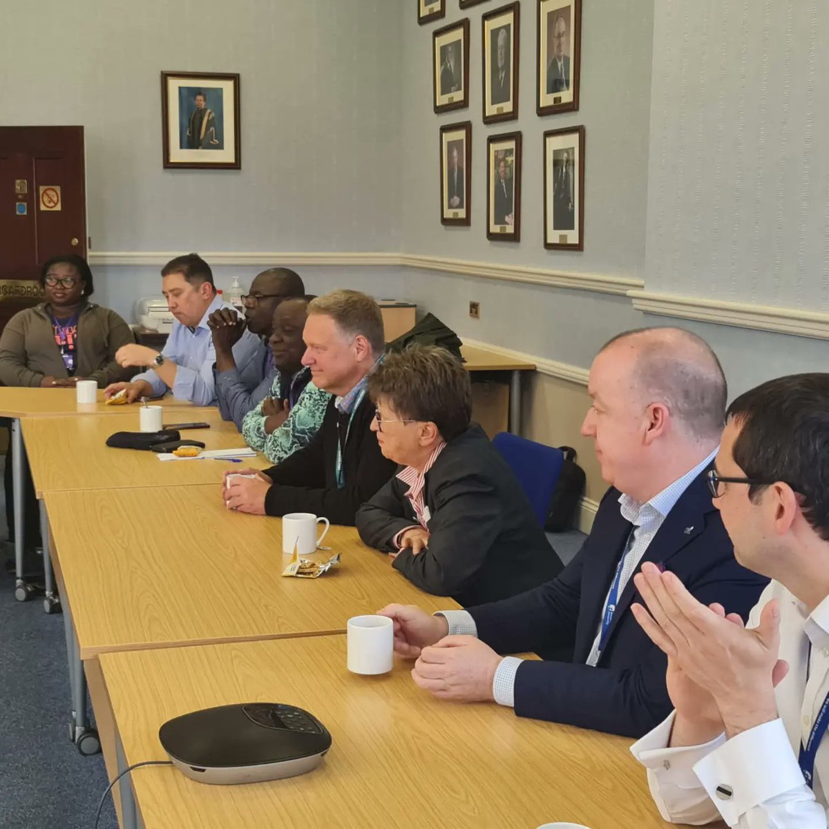 Our short course students met with the Board of Governors at <a href="/HarperAdamsUni/">Harper Adams University</a> today to share their experiences as they come to the end of their sustainable agriculture scholarship course with us here in the UK. #sharedexperiences #sustainablefarming #agriculture