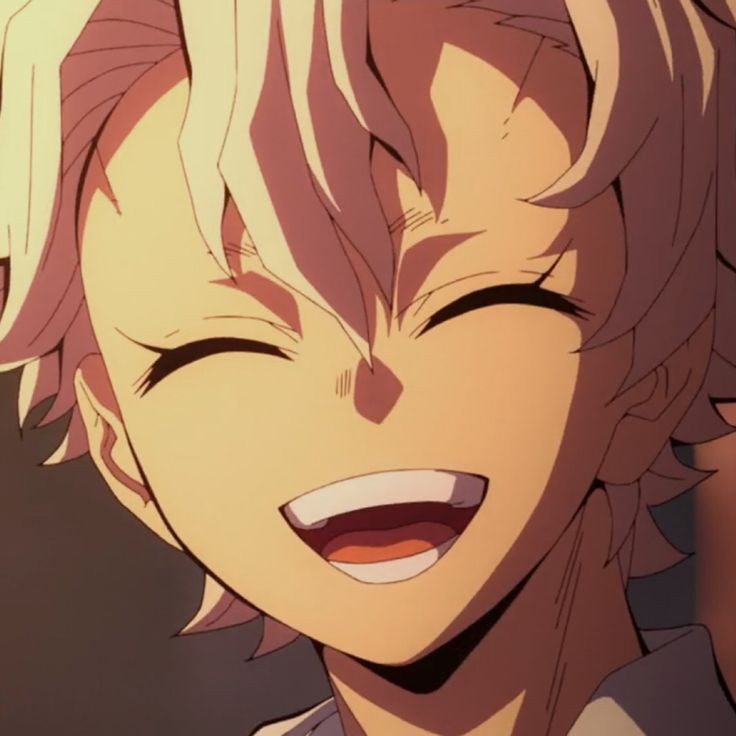 Lim0nadeXVIII's tweet photo. Have you noticed that both sanegiyuu and gentan smile the sa— *GUNSHOTS* https://t.co/rQbbxIJ2mZ