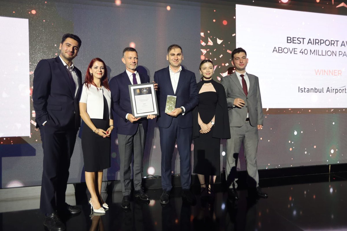 ACI_EUROPE's tweet photo. 🌟 We are thrilled to announce that @igairport has won the Best Airport Award (over 40 million passengers) at the 2024 ACI EUROPE Best Airport Awards!
 
Their growth, operational excellence, and sustainability efforts have lead to their win.
 
#ACI2024IST https://t.co/DgNhiFqtEK