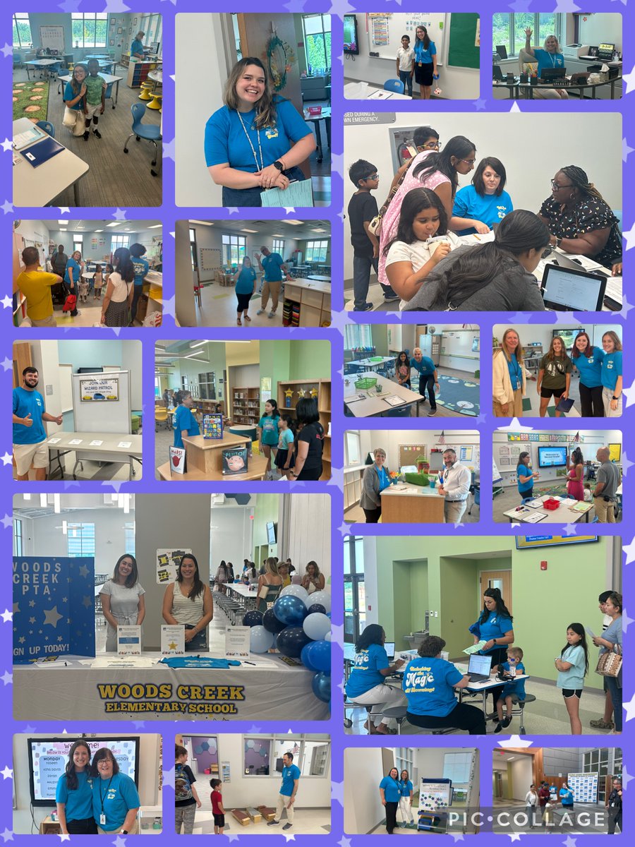 We welcomed our WIZARDS today!   Students and families were so excited to visit classrooms, meet teachers, and explore the building.  First day is just around the corner.  #MAGIC