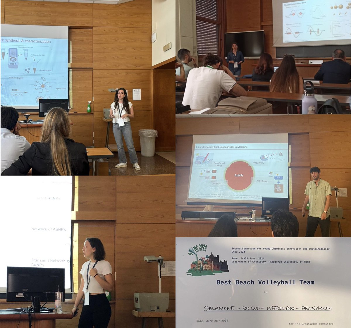 Time to show off “the best of #SYNC2024”. Lots of science, fun and…trophies 🏆🏐 😎