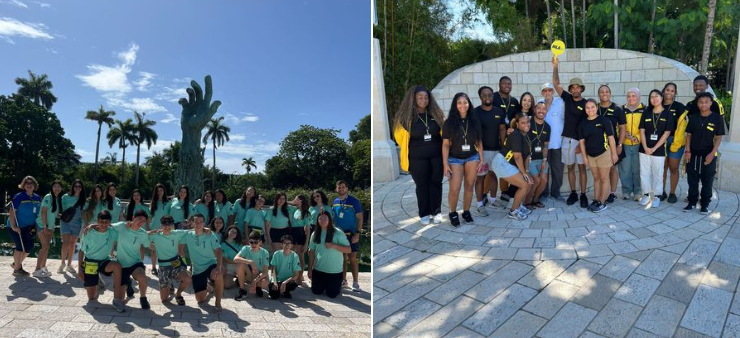 <a href="/HolocaustMemMia/">HolocaustMemorialMB</a> welcomed students from Brazil and exchange students from Italy.  Groups may arrange tours at holocaustmemorialmiamibeach.org/visit/tours/
#holocausteducation
