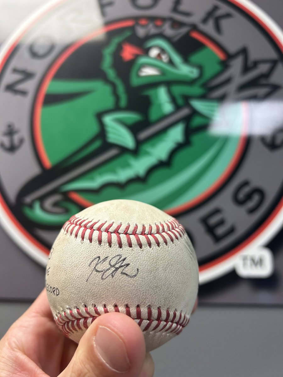The Norfolk Home Run King <a href="/KyleStowers/">Kyle Stowers</a>!