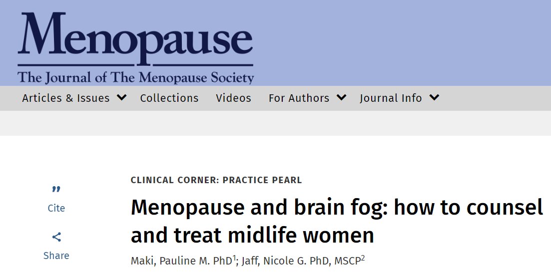 doctorneyro's tweet photo. #Brainfog, refng to #menopause-related subjective #cognitivedifficulties, is common in #midlifewomen. 

Longitudinal studies find small declines in #memoryperformance as #women transition #perimenopause, and these are not explained by #advancingage alone

https://t.co/cfAWxT5oAN https://t.co/iFkTkLqaBJ