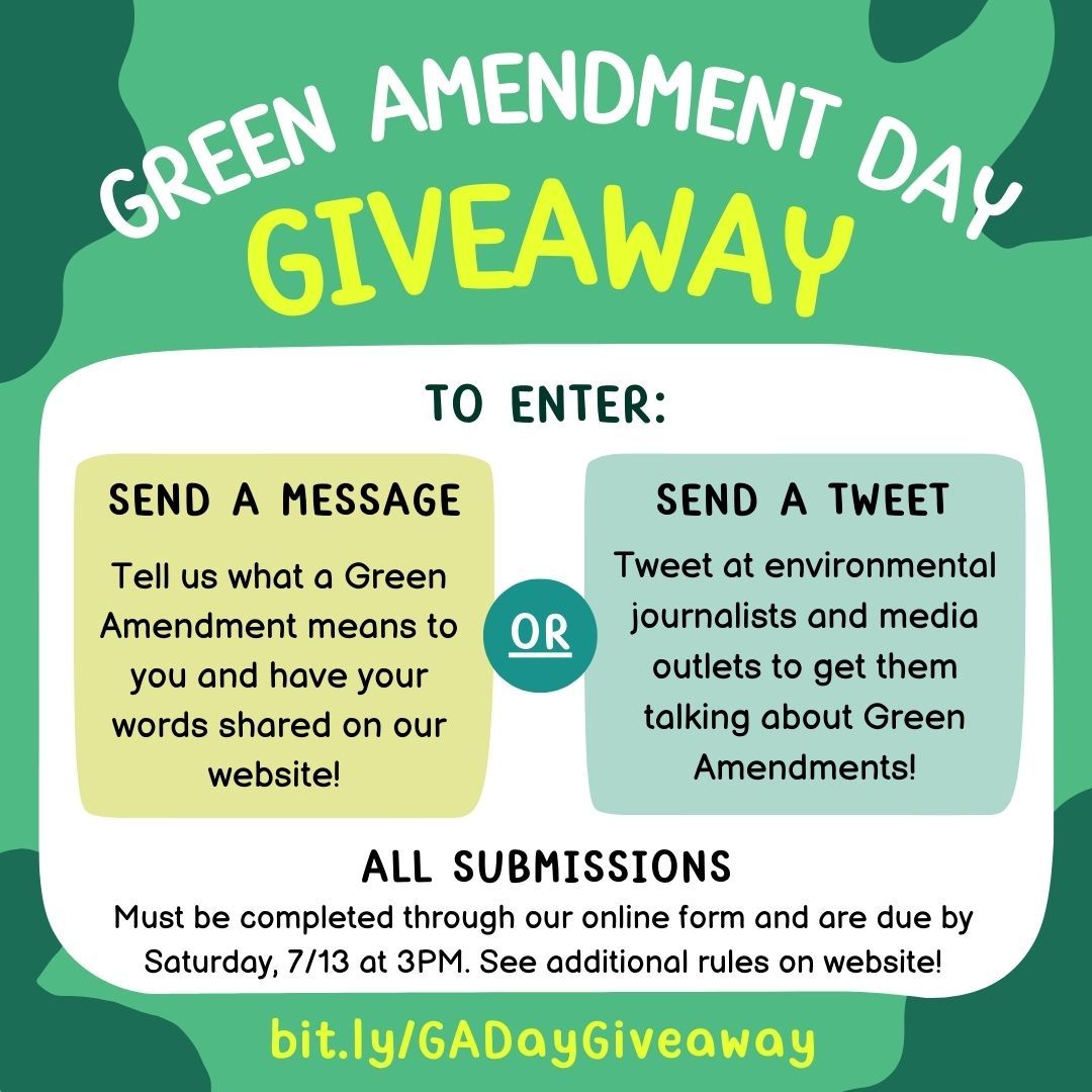 Green Amendments For The Generations tweet media