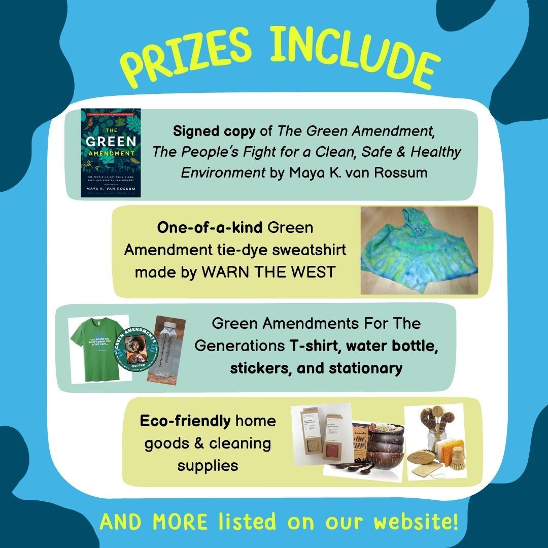 Saturday, July 13th is National Green Amendment Day. Join us all throughout the week 7/7-7/13 by helping spread the word and inspire others. Submit a message of what a #GreenAmendment means to you: buff.ly/3xLIEkl
And post it on social media: buff.ly/3xRuFcH