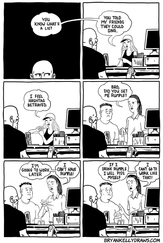 bryankellydraws's tweet photo. True Tales From The Bar #174
#truetalesfromthebar #barcomic #bartender #barlife https://t.co/LVKbsdhCfV