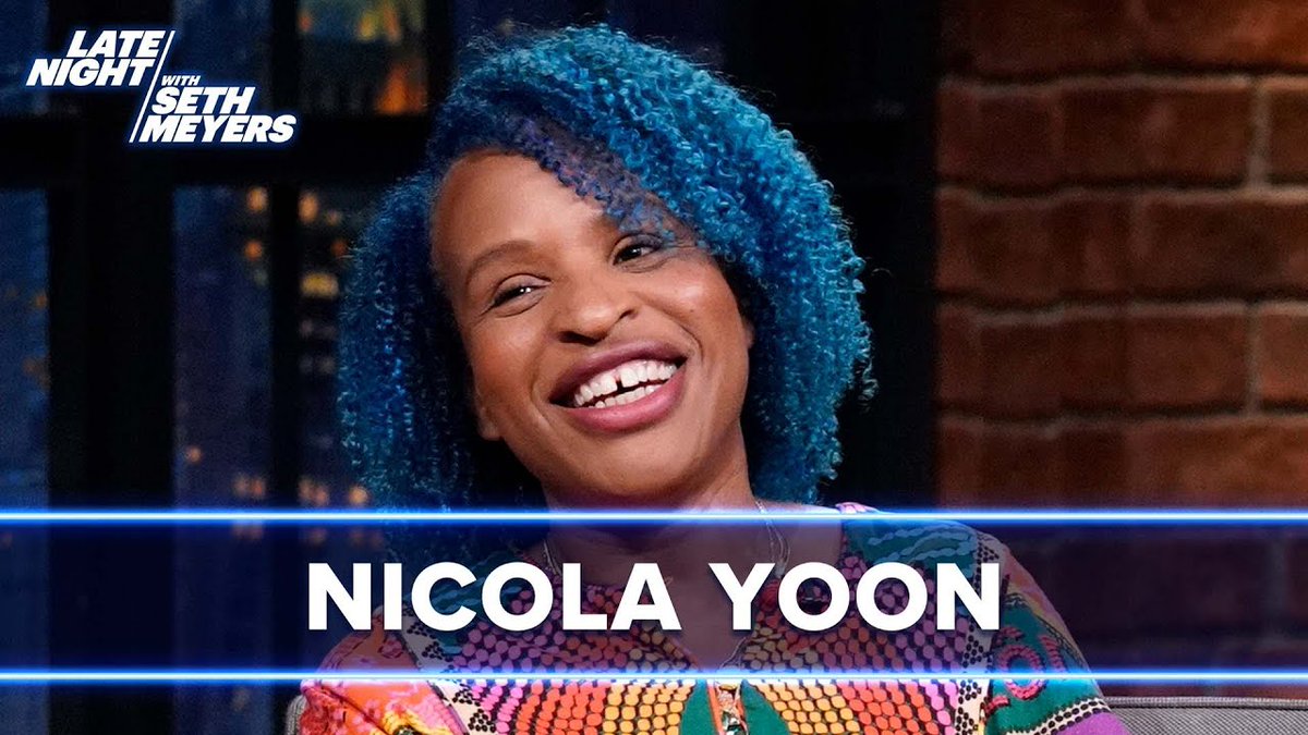 Poets & Writers (@poetswritersinc) on Twitter photo #ClipOfTheDay: In this <a href="/LateNightSeth/">Late Night with Seth Meyers</a> interview, <a href="/NicolaYoon/">Nicola updates</a> talks about the rarity of writing fast, the experience of seeing adaptations of her books, and her new novel, One of Our Kind. at.pw.org/NicolaYoon #ClipOfTheDay: In this <a href="/LateNightSeth/">Late Night with Seth Meyers</a> interview, <a href="/NicolaYoon/">Nicola updates</a> talks about the rarity of writing fast, the experience of seeing adaptations of her books, and her new novel, One of Our Kind. at.pw.org/NicolaYoon