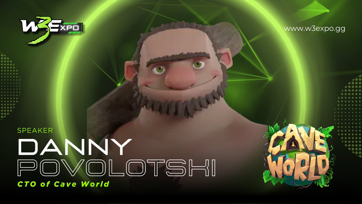 New speaker alert! 📢

CTO <a href="/TheCavemenClub/">CAVEWORLD</a>, Danny <a href="/etodanik/">Danny 🦣</a> will be joining us in Istanbul next month.

🪵🪓CaveWorld is a strategy gaming experience that combines battle, crafting, exploration, and trading.