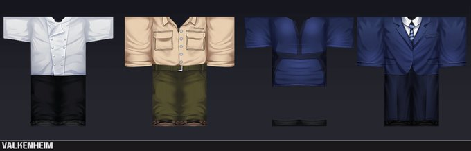 Can you guys please put the <a href="/heybloxburg/">Welcome to Bloxburg</a>  outfits on sale? <a href="/BramPeee/">BramP</a> <a href="/lilmahri/">Mahri</a> 
These should be on sale in the Bloxburg Development group? @vaIkenheim put a lot of effort into these and I would love to be able to wear them in roleplays.
PLEASE LIKE AND RT! 👕👖
#bloxburg #ROBLOX