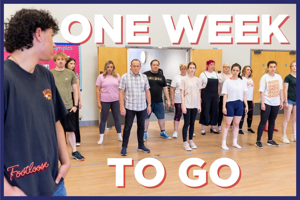 There's just one week to go until the opening night of Footloose!

We're holding out for some heroes to buy their tickets 🪩🤠

🗓️ 10 - 20 July
📍Great Hall at the Leys
🎟️ ticketsource.co.uk/cambridge-thea…

📸 Peter Buncombe